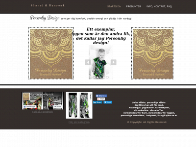 personligdesign.se snapshot