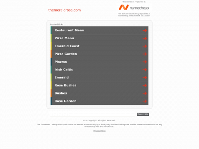 themeraldrose.com snapshot