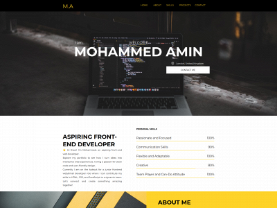 amin-mhd.com snapshot