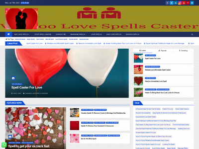 voodoolovespellscaster.org snapshot