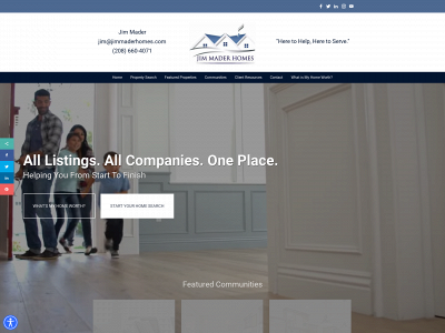jimmaderhomes.com snapshot