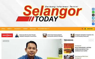 selangortoday.online snapshot