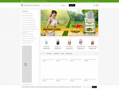 activefitnesshealth.com snapshot