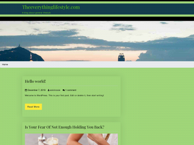 theeverythinglifestyle.com snapshot