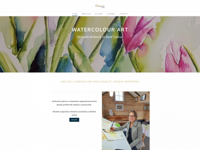 www.catherinejaneartist.com snapshot