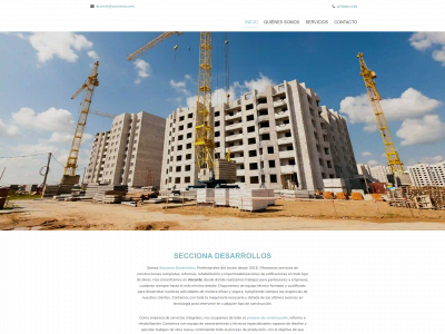 www.seccionadesarrollos.com snapshot