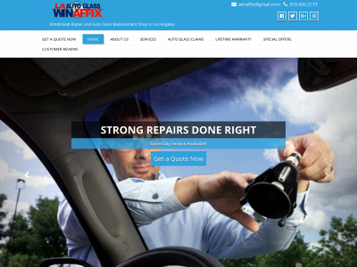 laautoglass.com snapshot