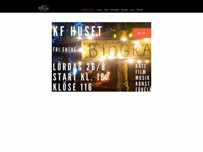 kfhuset.se snapshot