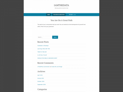 iamthedata.org snapshot