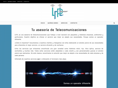 lfpltelecomunicaciones.es snapshot