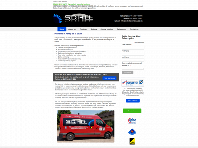 sdhillplumbing.co.uk snapshot