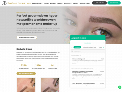 roshalobrows.com snapshot
