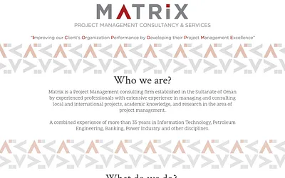 matrix-oman.com snapshot