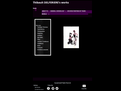 thibaultdelferiere.be snapshot
