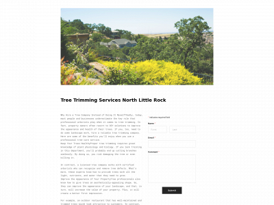 www.northlittlerocktreepros.com snapshot