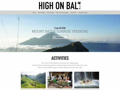 www.highonbali.com snapshot