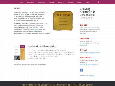 stolpersteineschilderswijkgroningen.nl snapshot