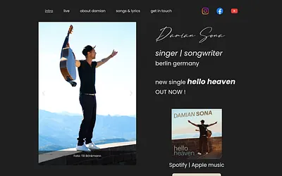 damiansona.com snapshot