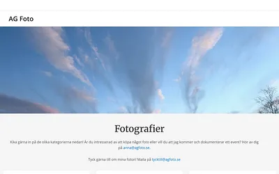 agfoto.se snapshot