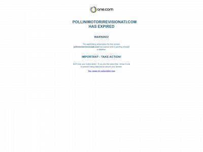 pollinimotorirevisionati.com snapshot