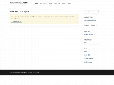 thelittleagent.com snapshot