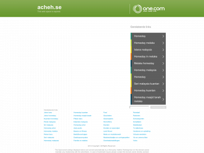 acheh.se snapshot