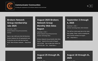 communicatorcommunities.com snapshot