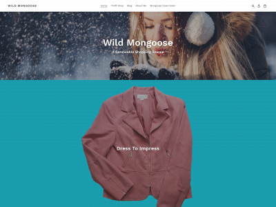 thewildmongoose.com snapshot