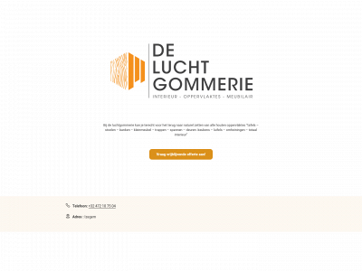 deluchtgommerie.be snapshot