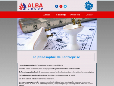 albagroup.be snapshot