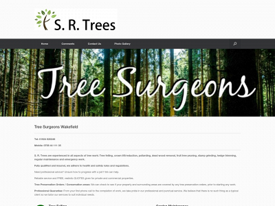 srtrees.co.uk snapshot