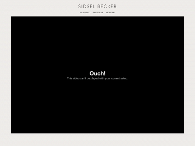sidselbecker.com snapshot