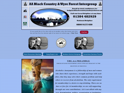 aablackcountryandwyreforest.uk snapshot