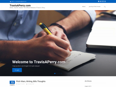 travisaperry.com snapshot