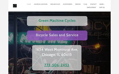 www.greenmachinecycles.com snapshot