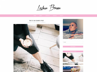 lashunbrown.com snapshot