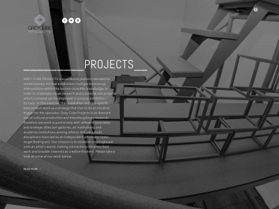 greycubeprojects.com snapshot