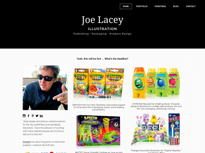 joelacey.com snapshot