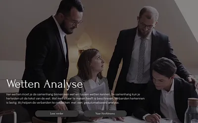wetten-analyseren.nl snapshot