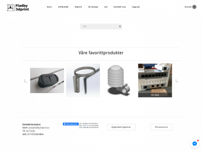 fladby3dprint.no snapshot