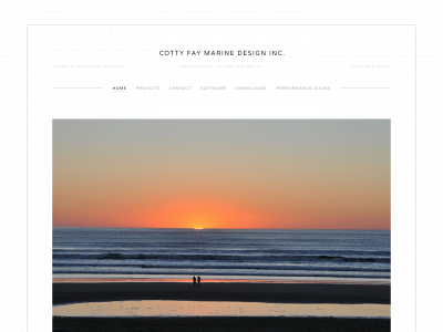 cottyfaymarine.com snapshot