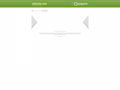 oleholm.one snapshot