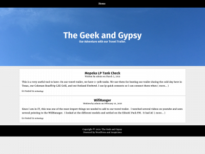 thegeekandgypsy.com snapshot