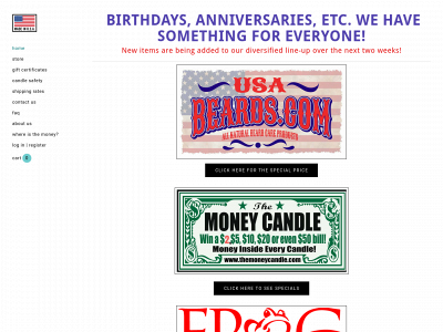 www.themoneycandle.com snapshot
