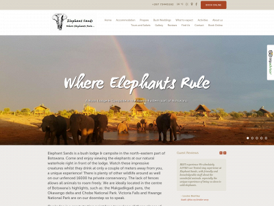 elephantsands.com snapshot