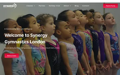 synergygymnastics.co.uk snapshot