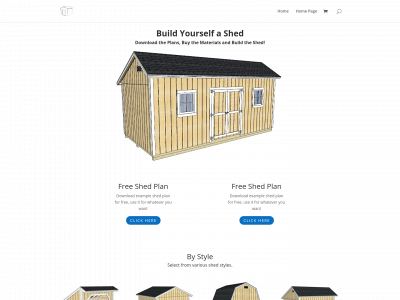 shedproplans.com snapshot