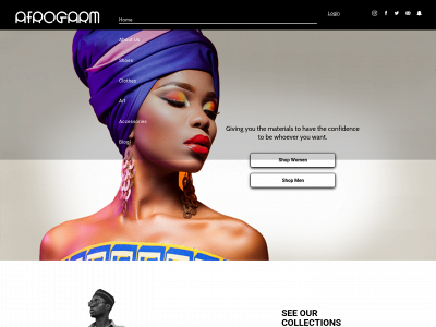 afrogarm.co.uk snapshot