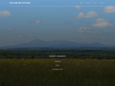 followmeoutside.com snapshot