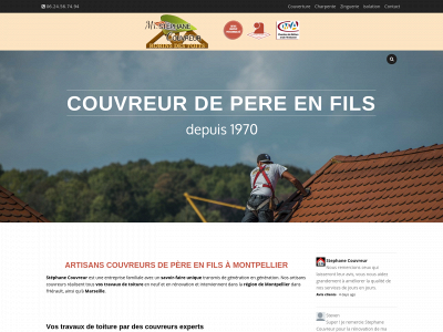 stephanecouvreur.com snapshot